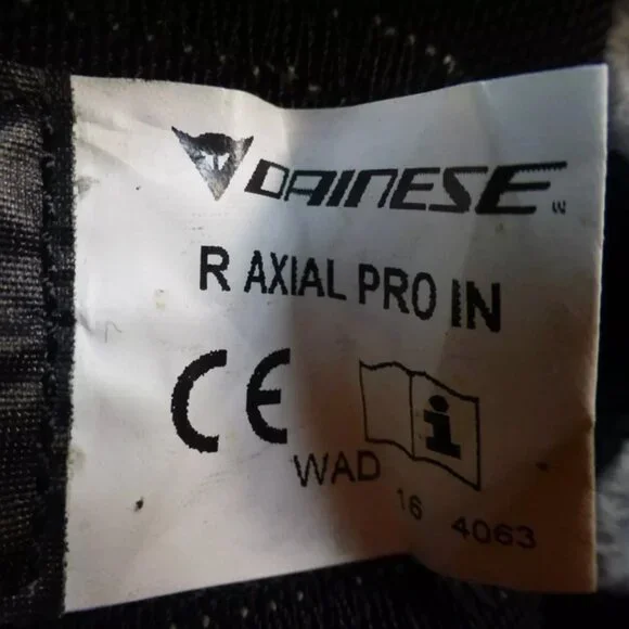 Dainese R Axial Pro In Motorcycle Boots Black Internal Carbon Men's US 8.5 MINT - Picture 11 of 16